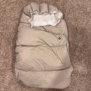Moncler stroller muffler , size 6-9 months